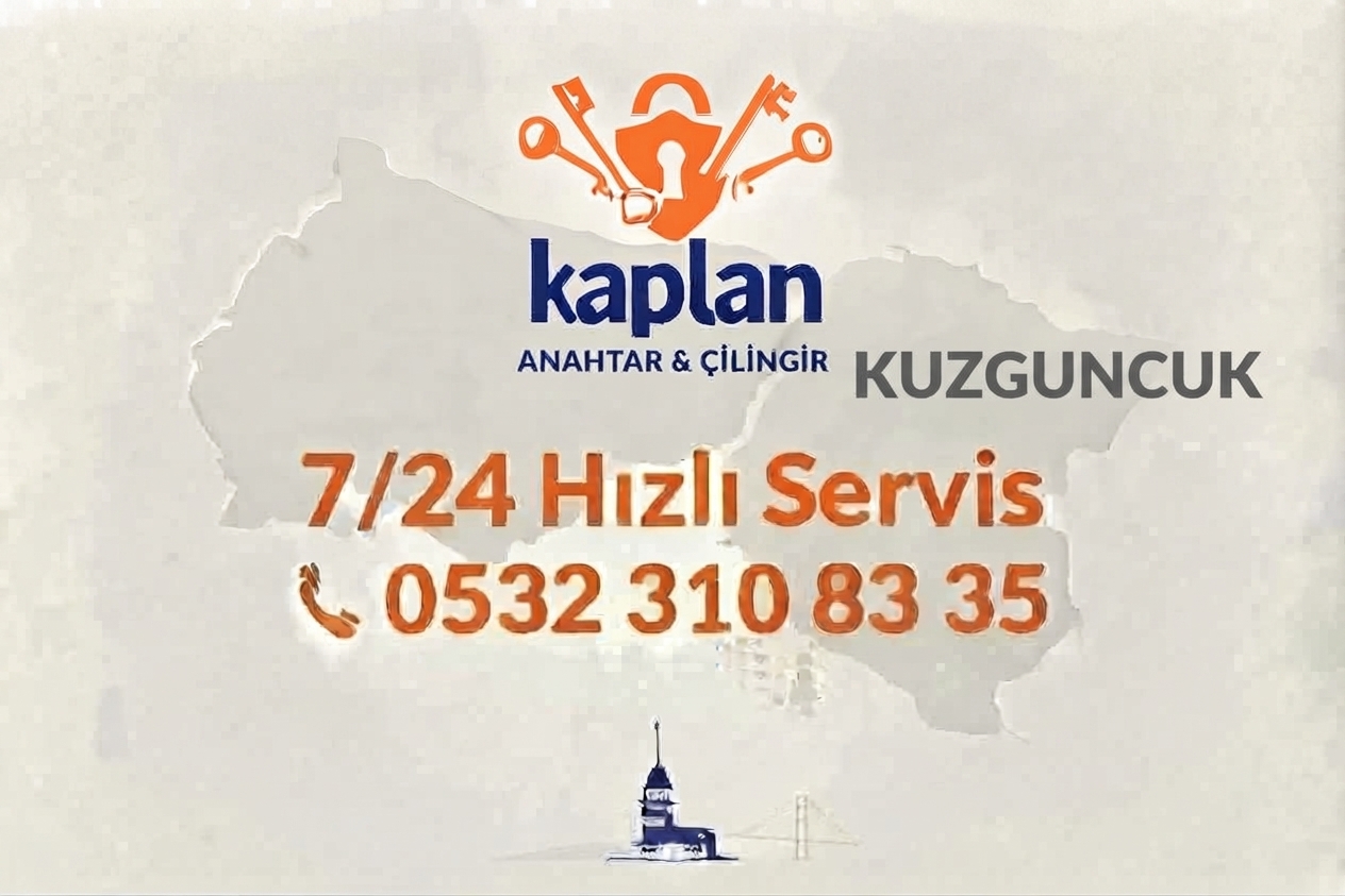 Kuzguncuk Çilingir Hizmeti – 7/24 Acil Kapı Açma ve Oto Çilingir